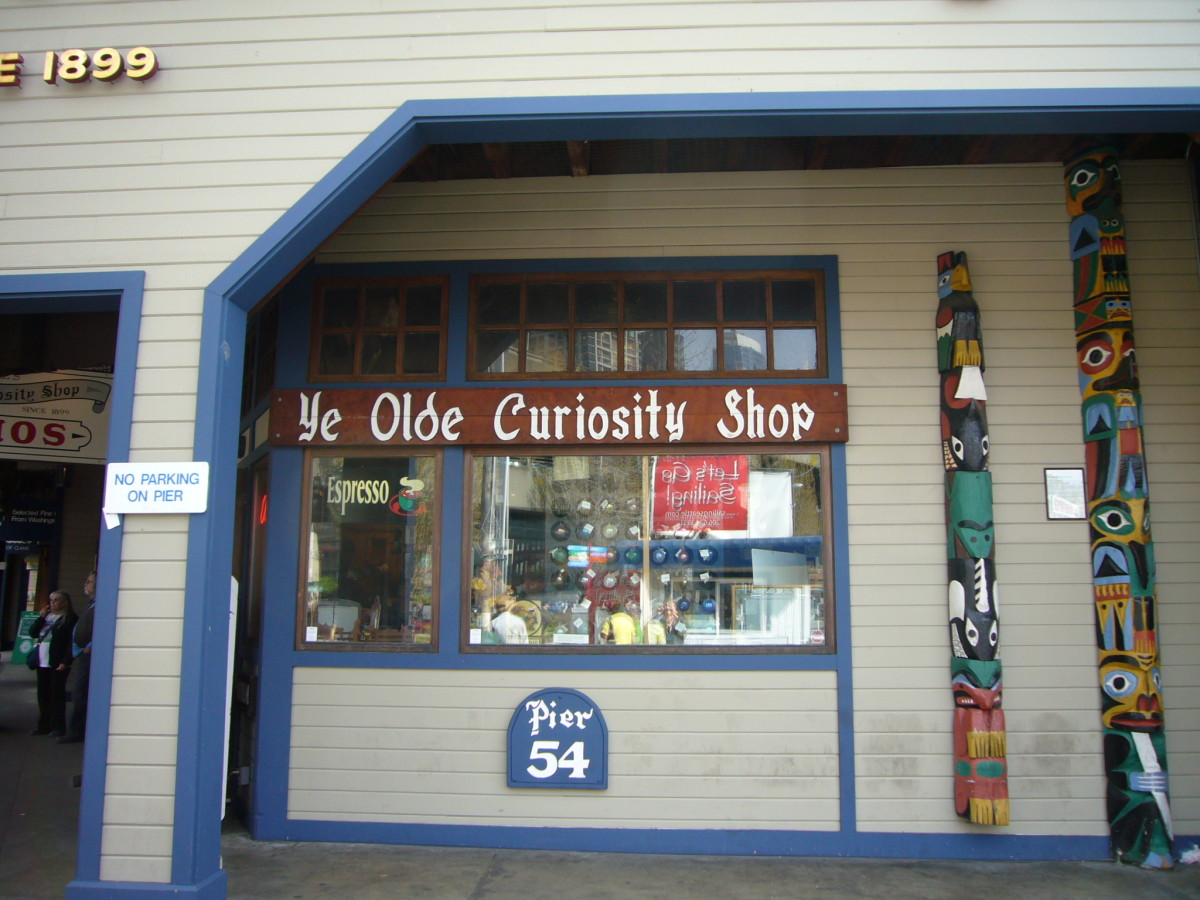 Ye Olde Curiosity Shop - Pier 54 Seattle