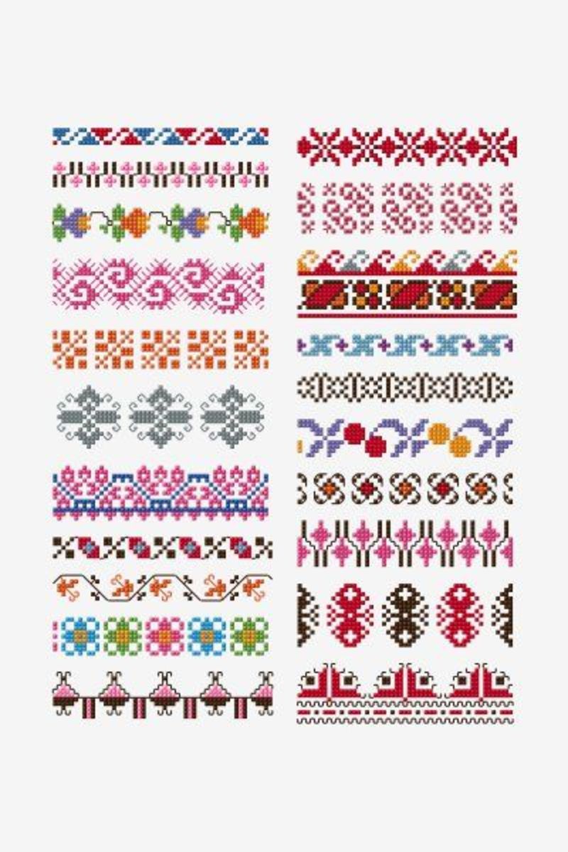 Free Online Cross Stitch Border Patterns - HubPages
