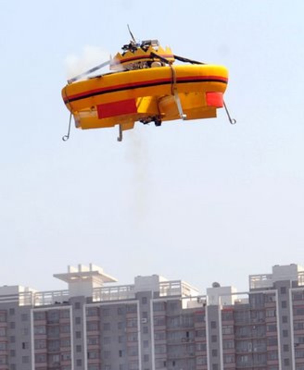 Flying chinatown. Тайвань Небесная лодка дом. China UFO. China Fly.