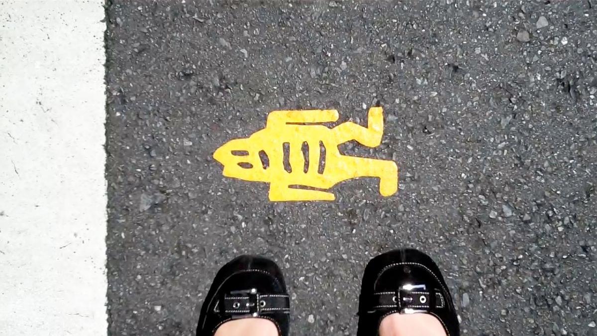 Stikman - a Look at Mysterious Stickman Street Art in Crosswalks - HubPages