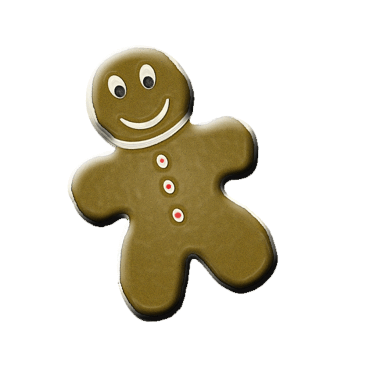 Gingerbread Man Christmas Clipart
