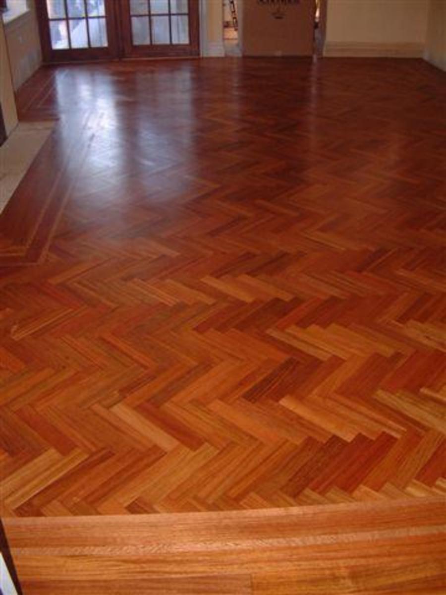Wood flooring design