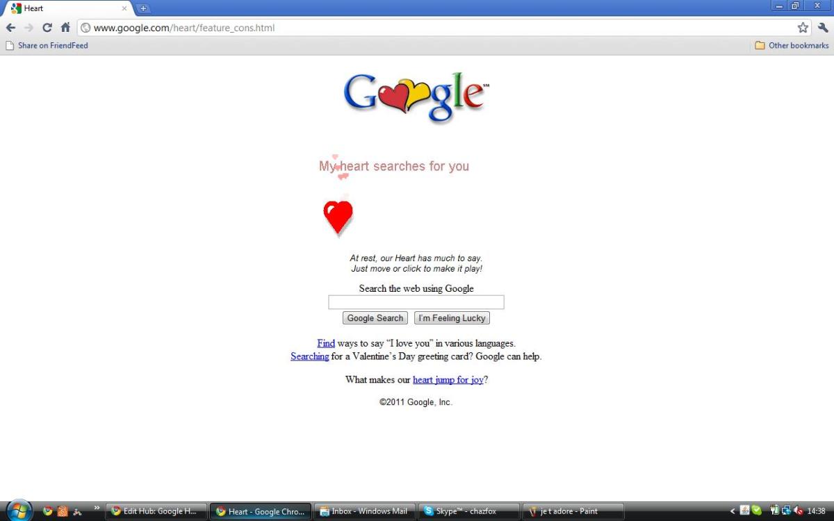 google-heart
