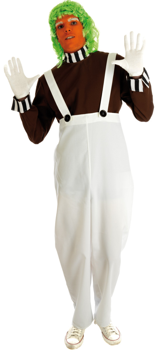 The Oompa Loompa costume is a classic look that transcends generations.