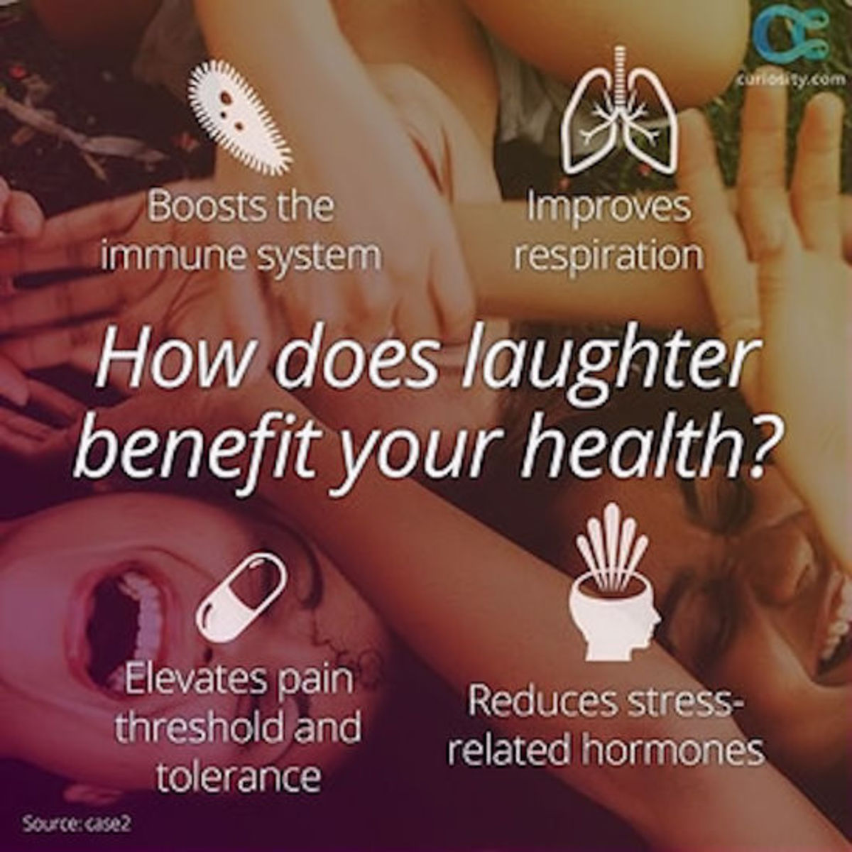 Laughter benefits your nhealth