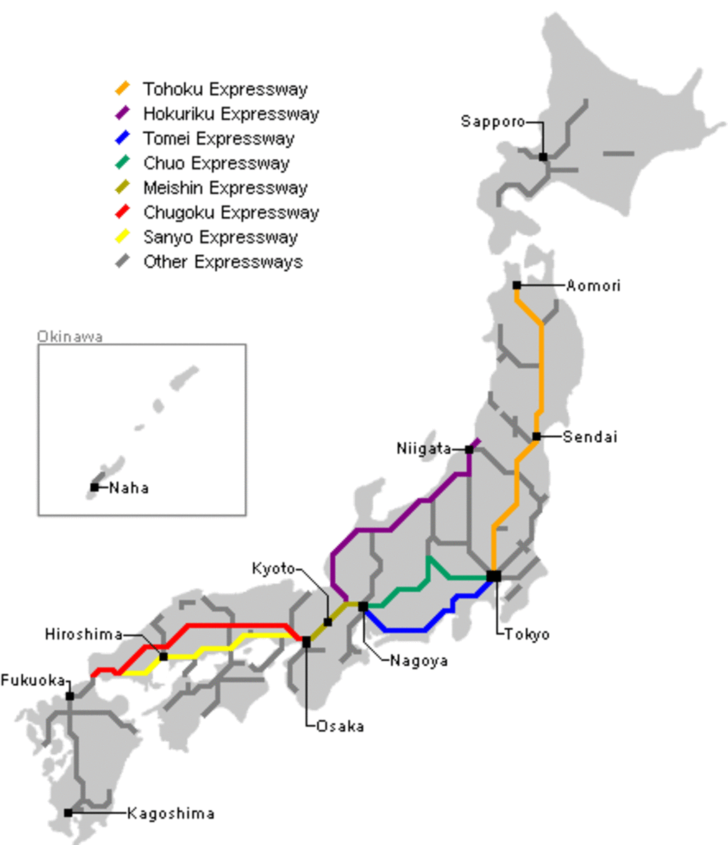 Expressway network.