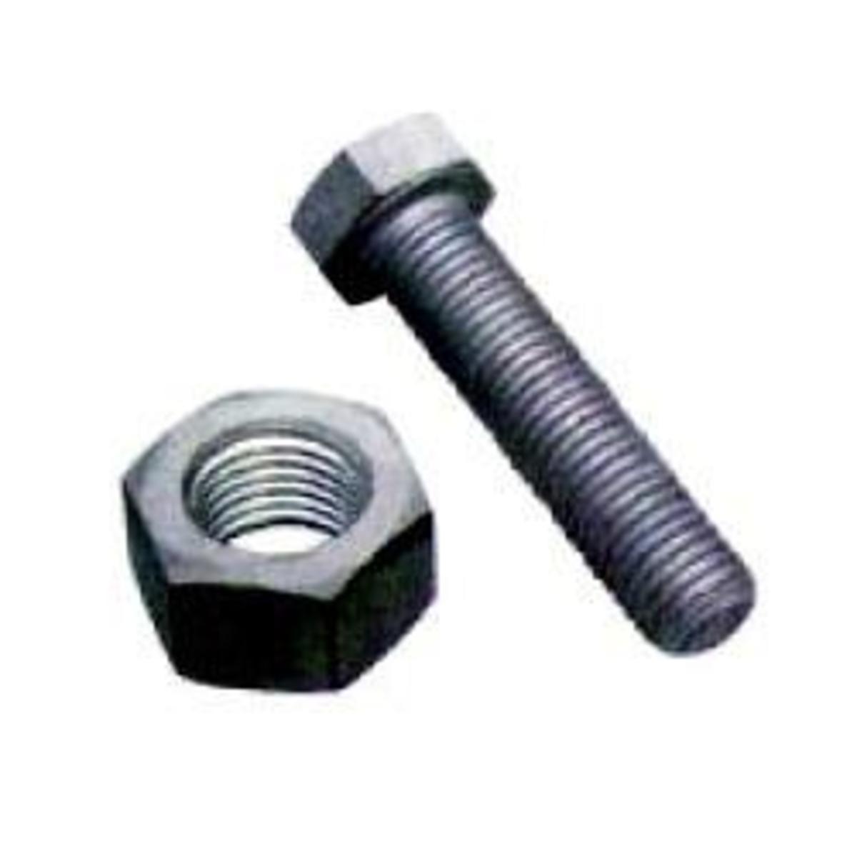 Buy Two Nuts and Bolts 6” Long