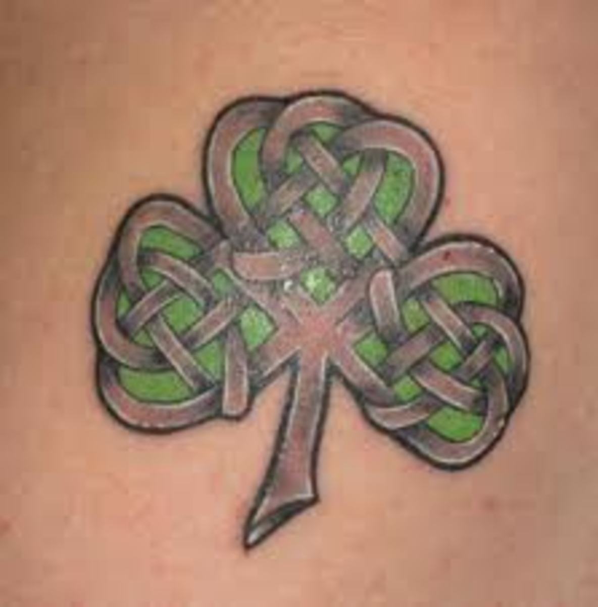 Great Ideas For Clover Tattoos;Clover And Shamrock Tattoo Meanings: Leprechaun Tattoos And Irish Symbols - HubPages