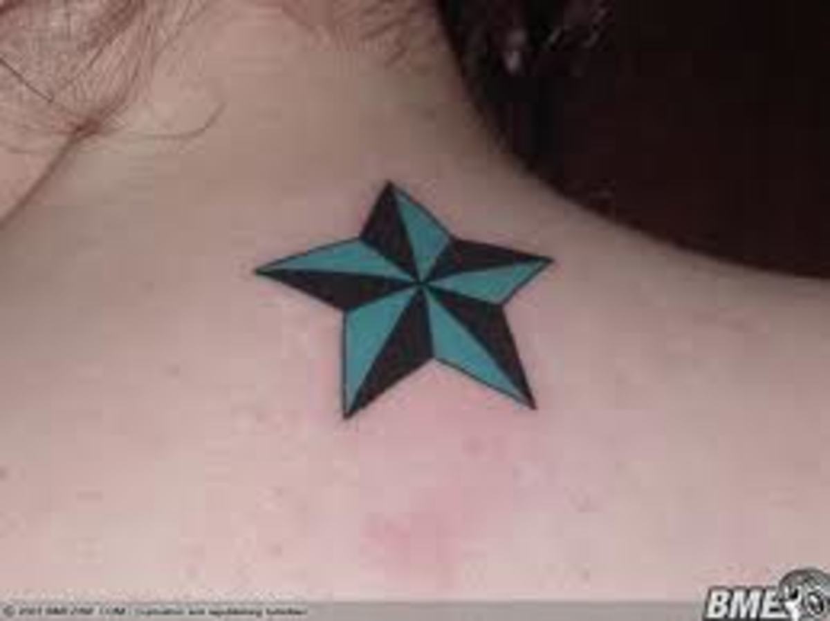 Nautical Star Tattoos And Meanings-Nautical Star Tattoo Designs And Ideas -  HubPages