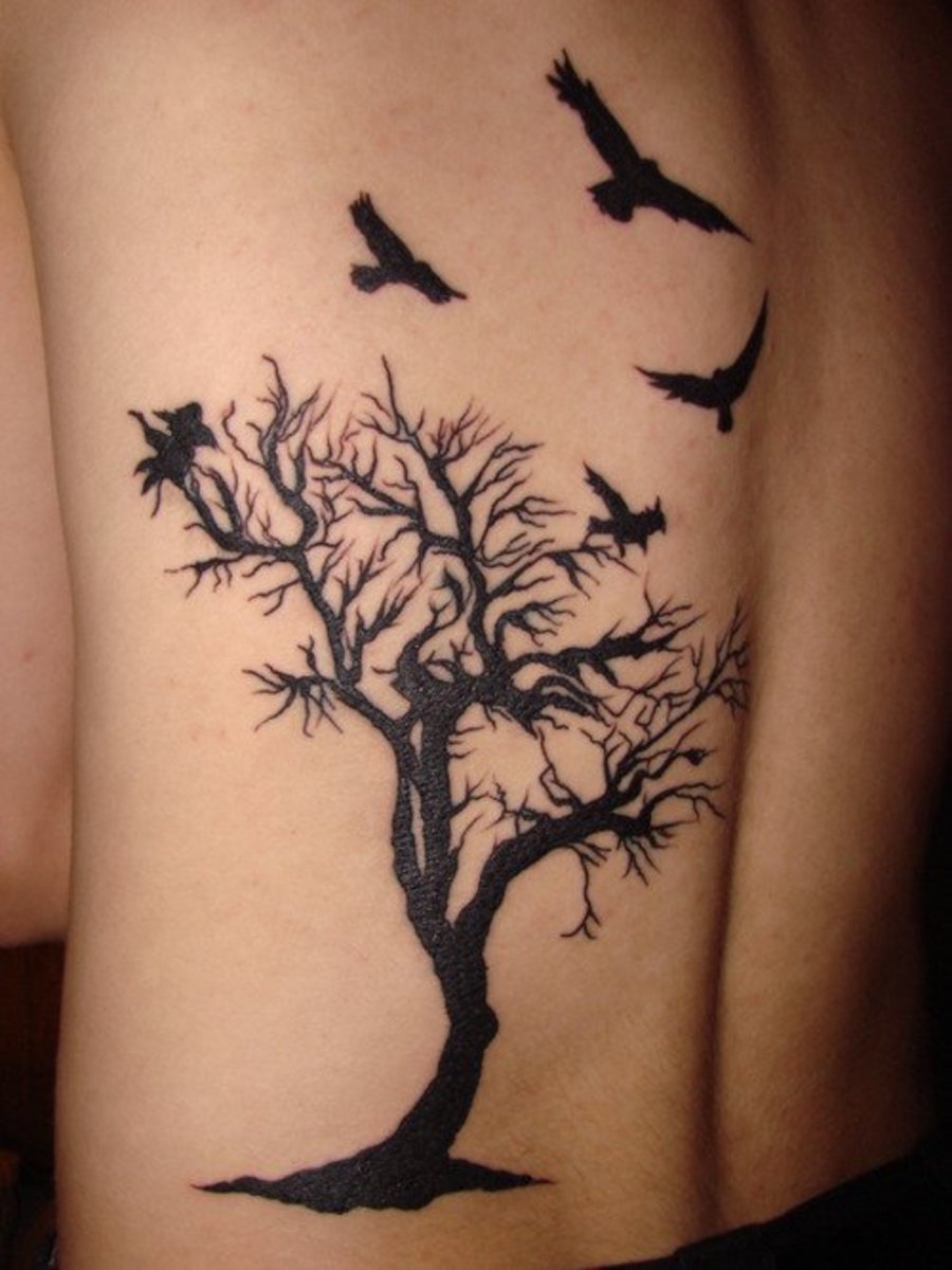 Gothic Tree Tattoos