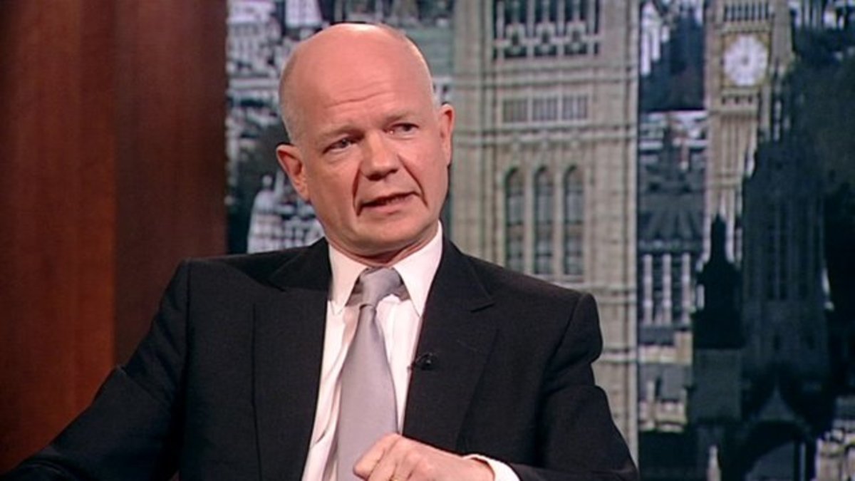 William Hague on the Andrew Marr show