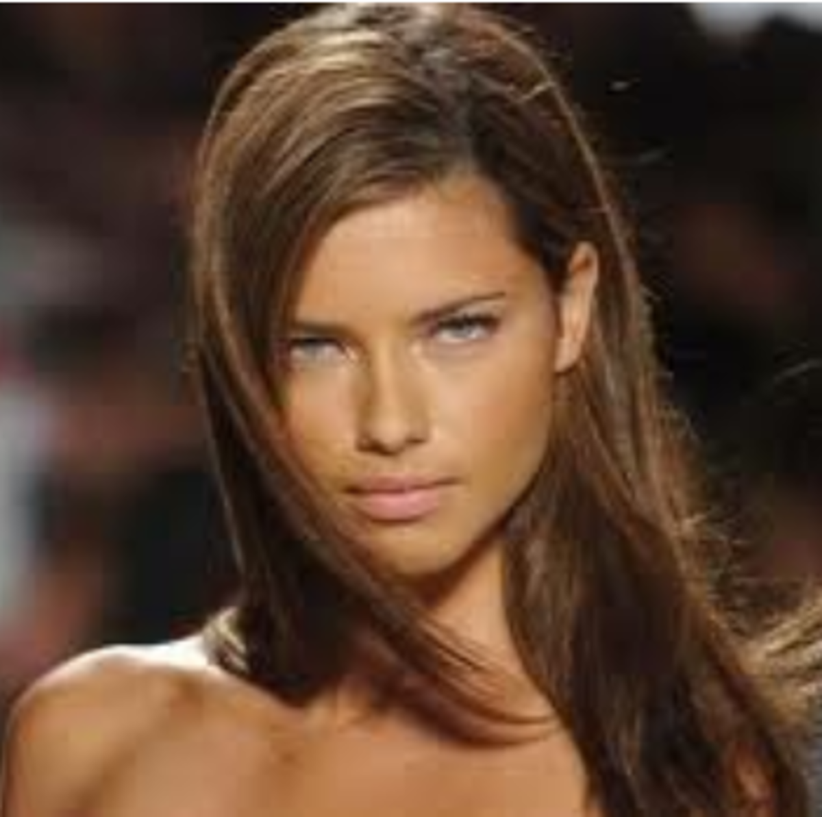 Adriana Lima: Model with Brown Hair
