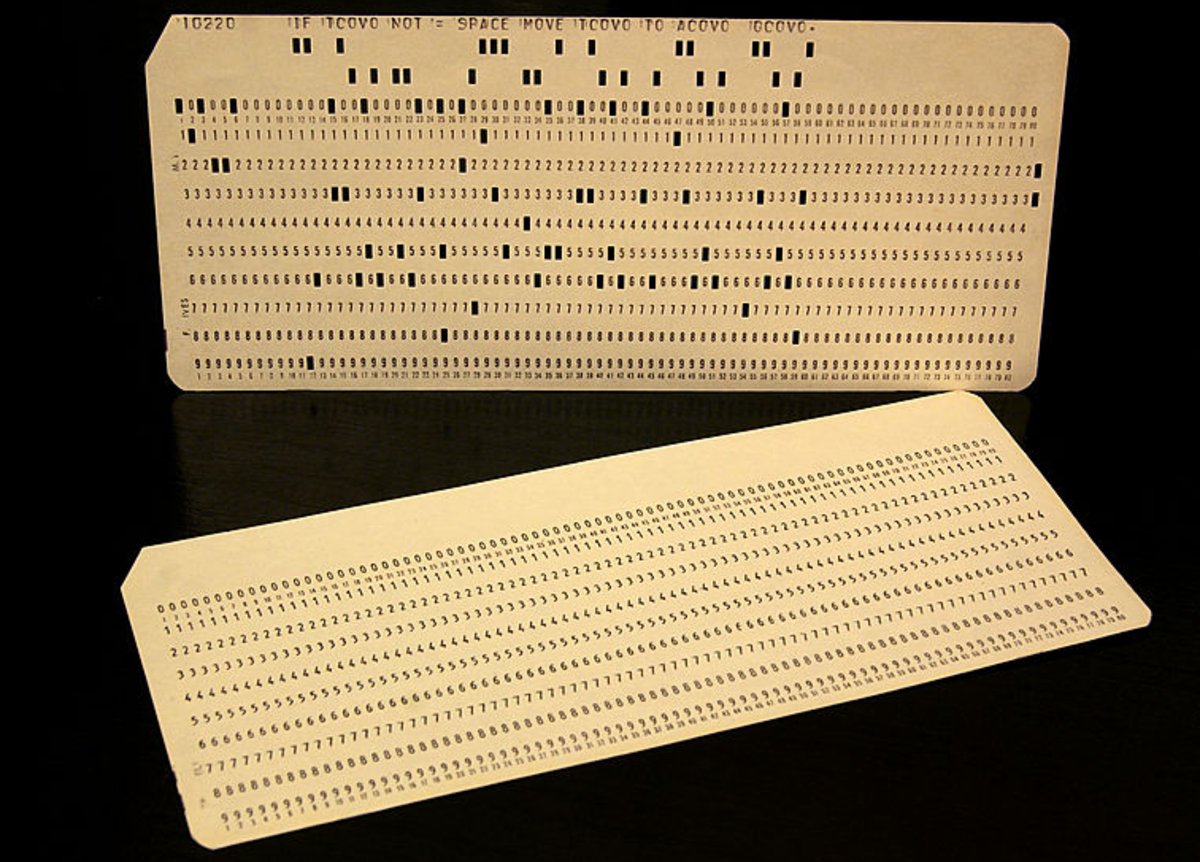 Punched cards
