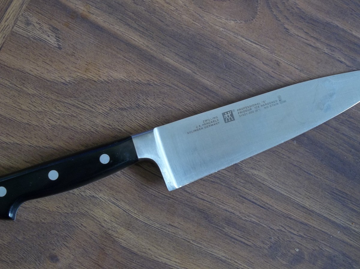 Zwilling 8 inch Chef's knife.