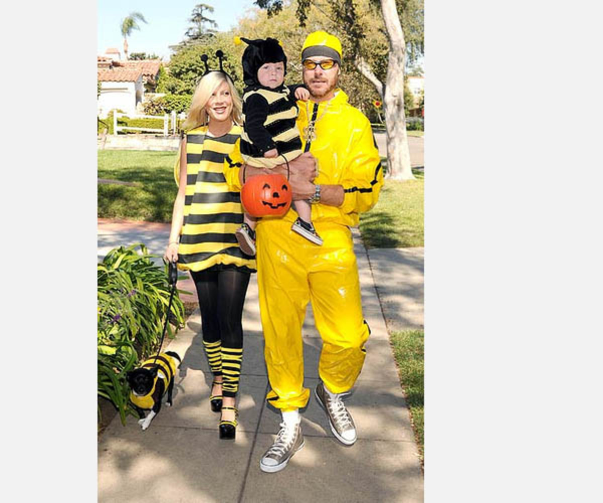 Bumble Bee Halloween Costumes for People and Pets