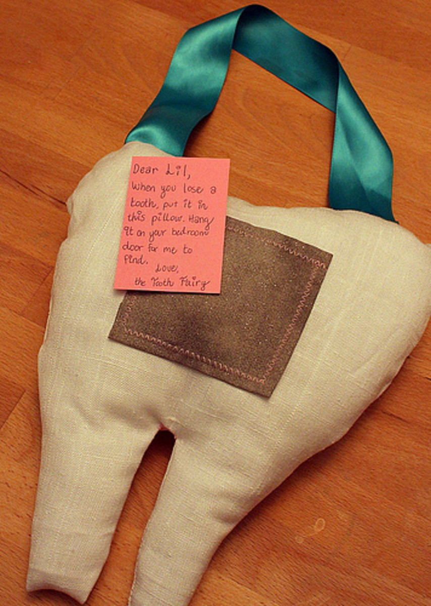A Tooth Fairy Pillow