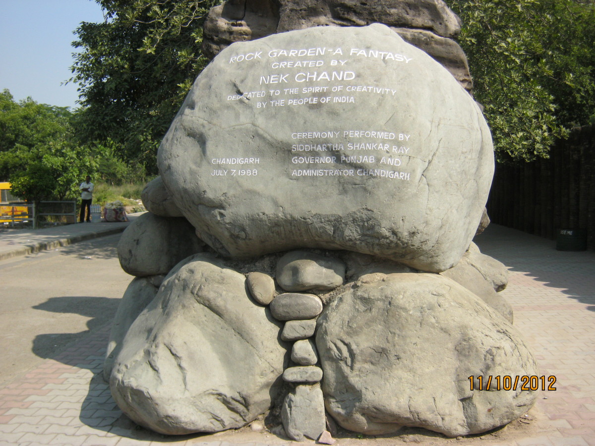 A Visit to the Rock Garden in Chandigarh