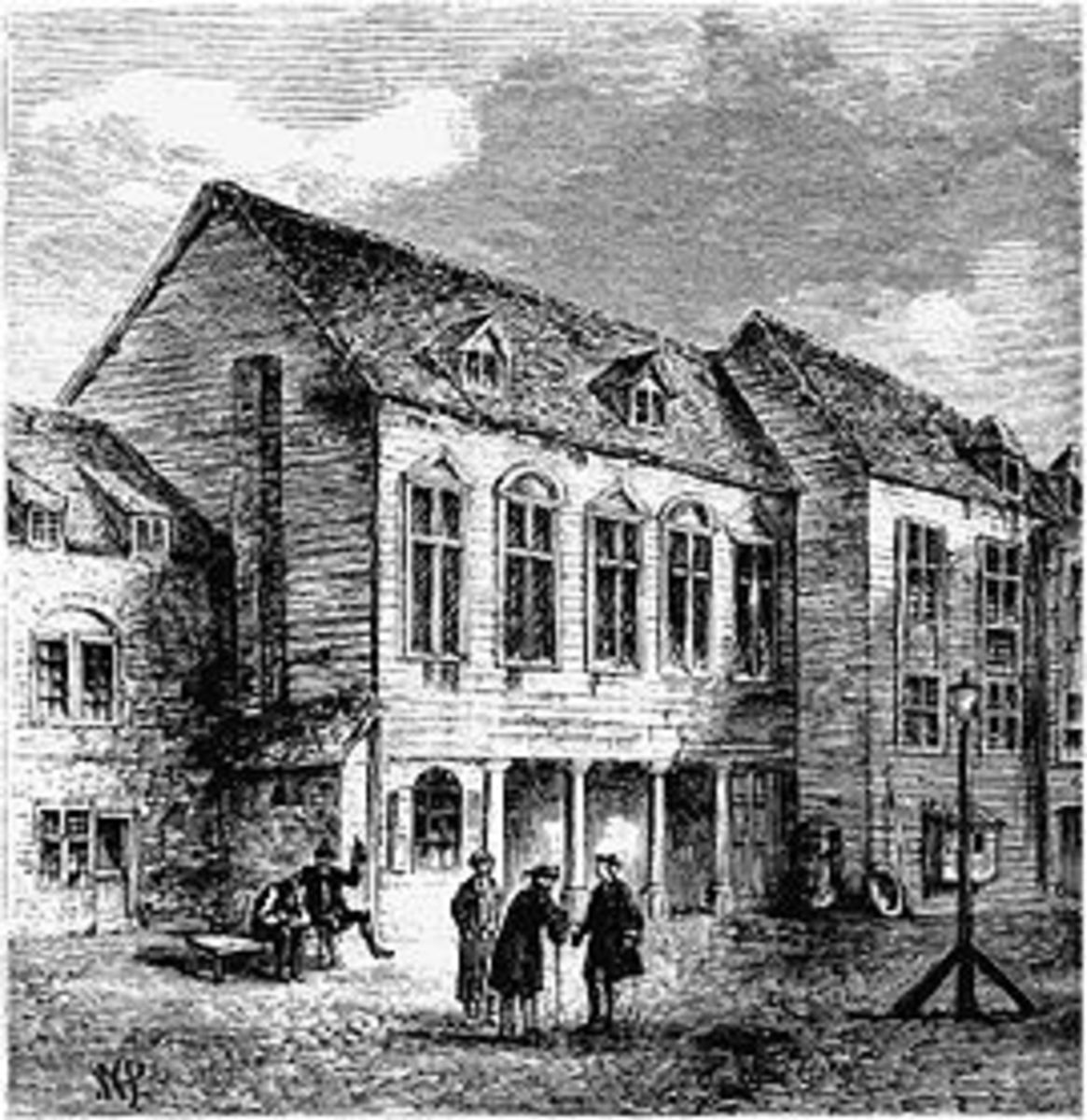 Marshalsea Prison - home to London's debtors in the 18th century.