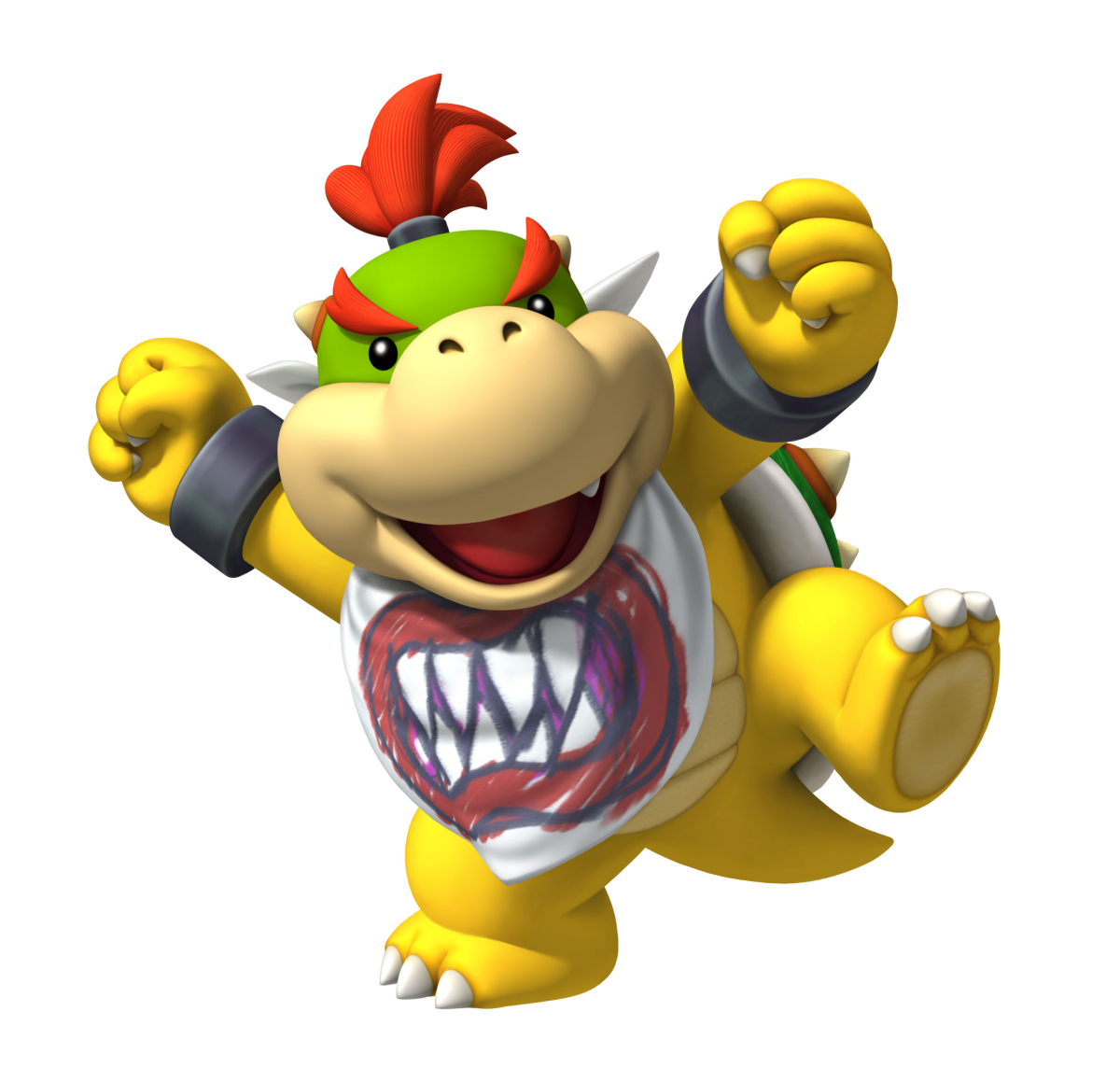 How to draw Bowser Jr.