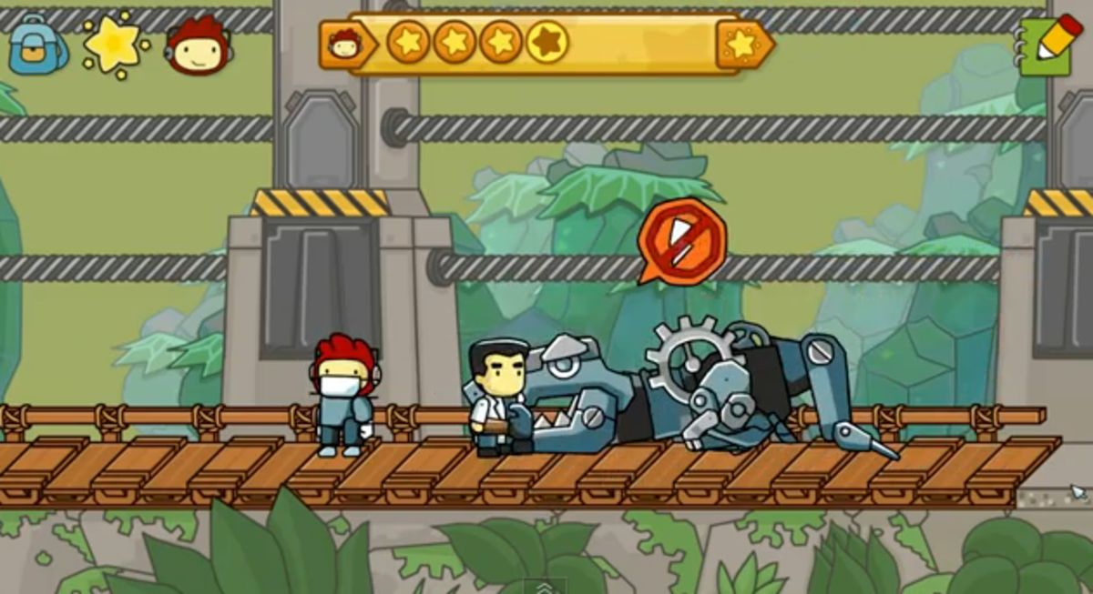 "Scribblenauts Unlimited" Walkthrough Sir Guillemet's Castle and The