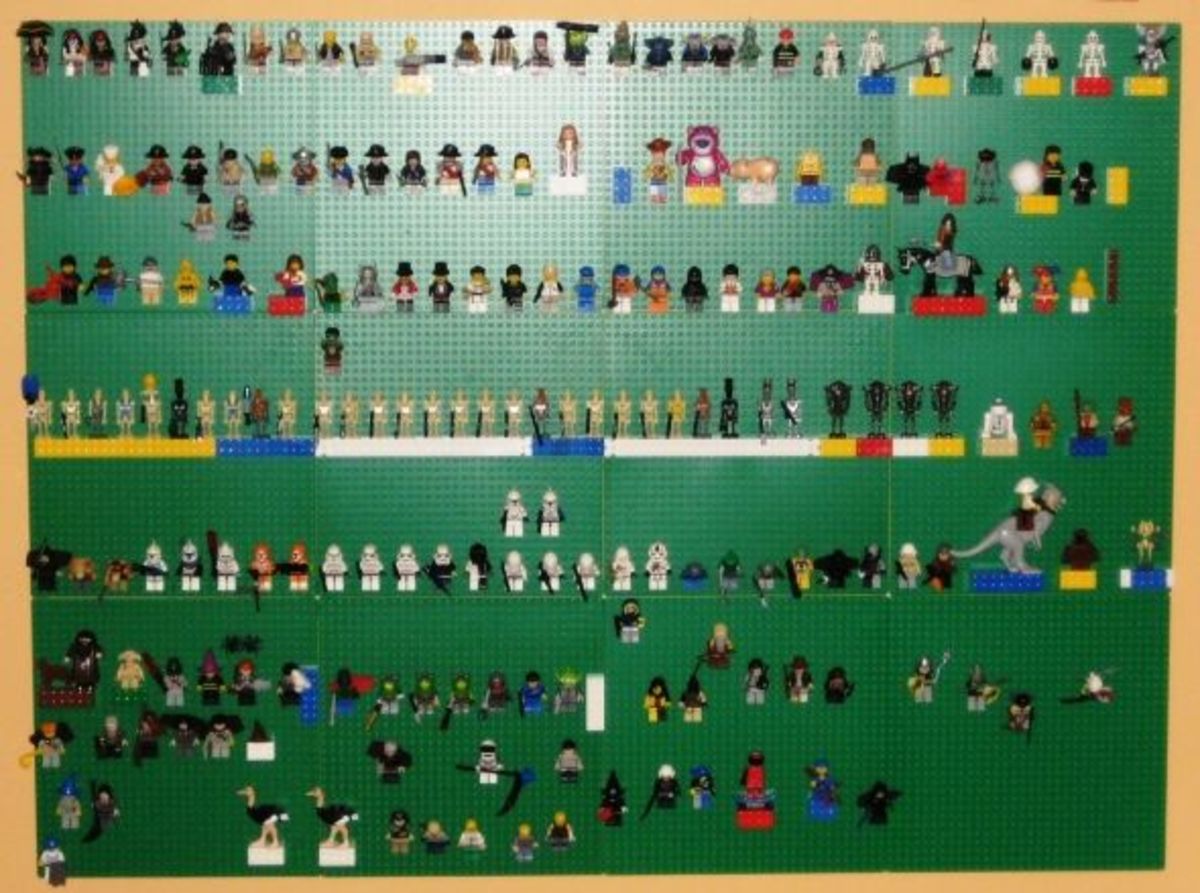Lego Storage Wall