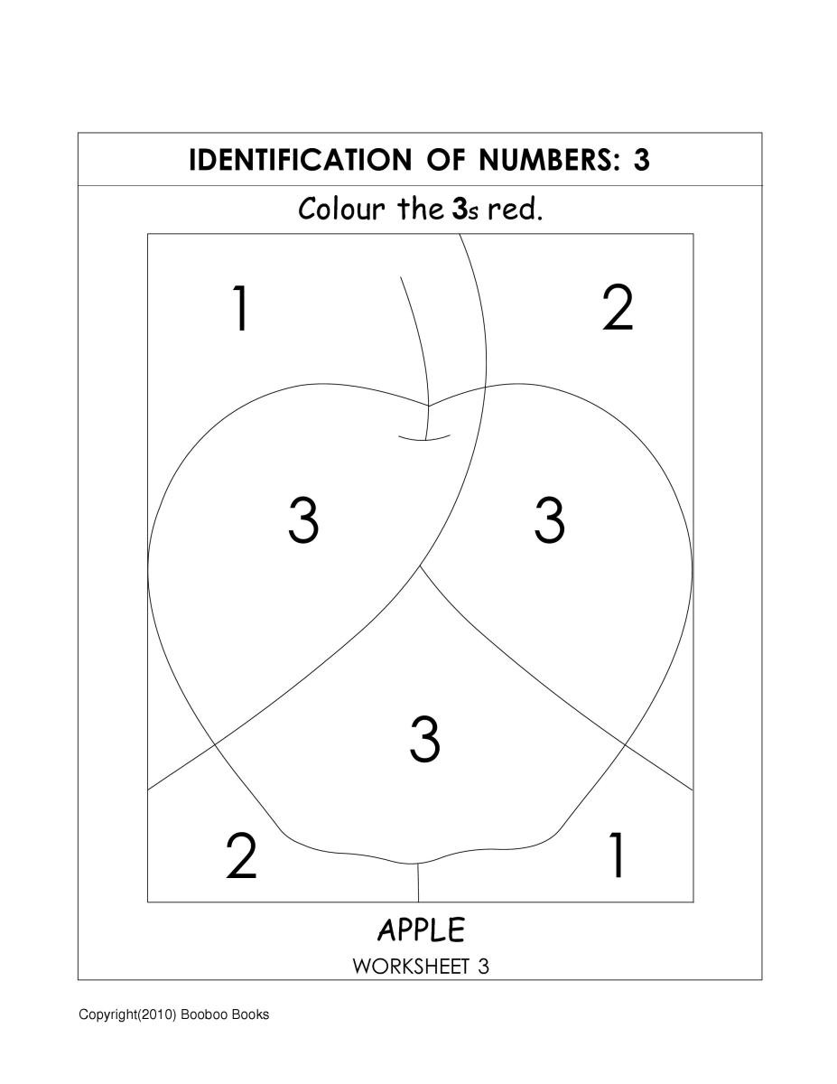 Number Recognition Worksheets Activities HubPages