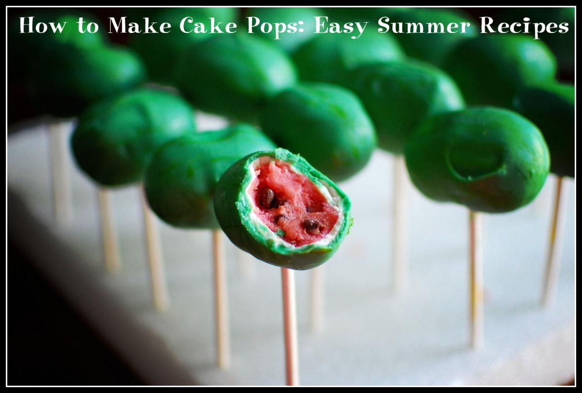 How to Make Cake Pops: Easy Summer Recipes