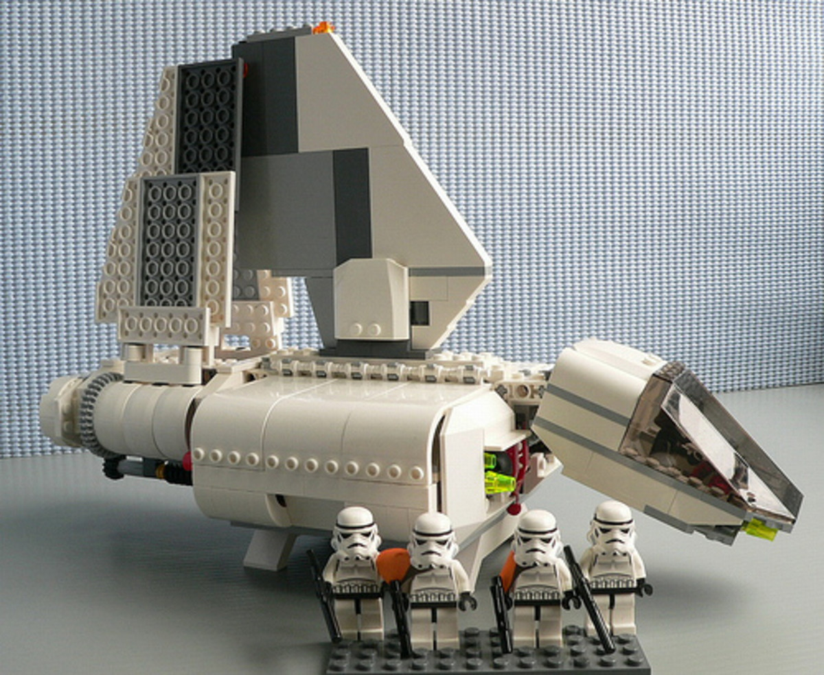 LEGO Star Wars Imperial Landing Craft 7659 Assembled 