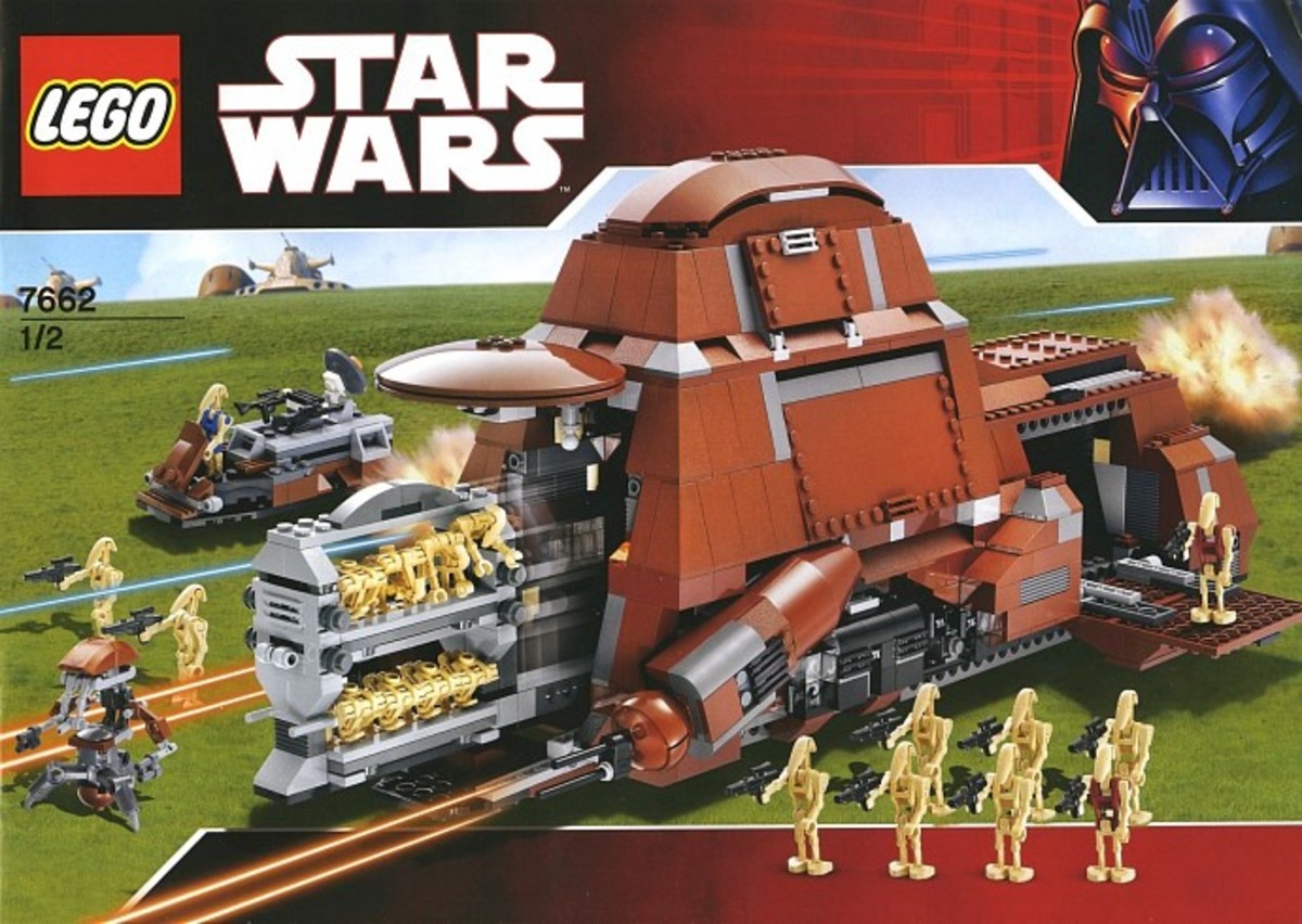 LEGO Star Wars Trade Federation MTT 7662 Box