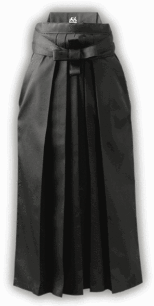 This is an image of a Hakama used in Aikido.