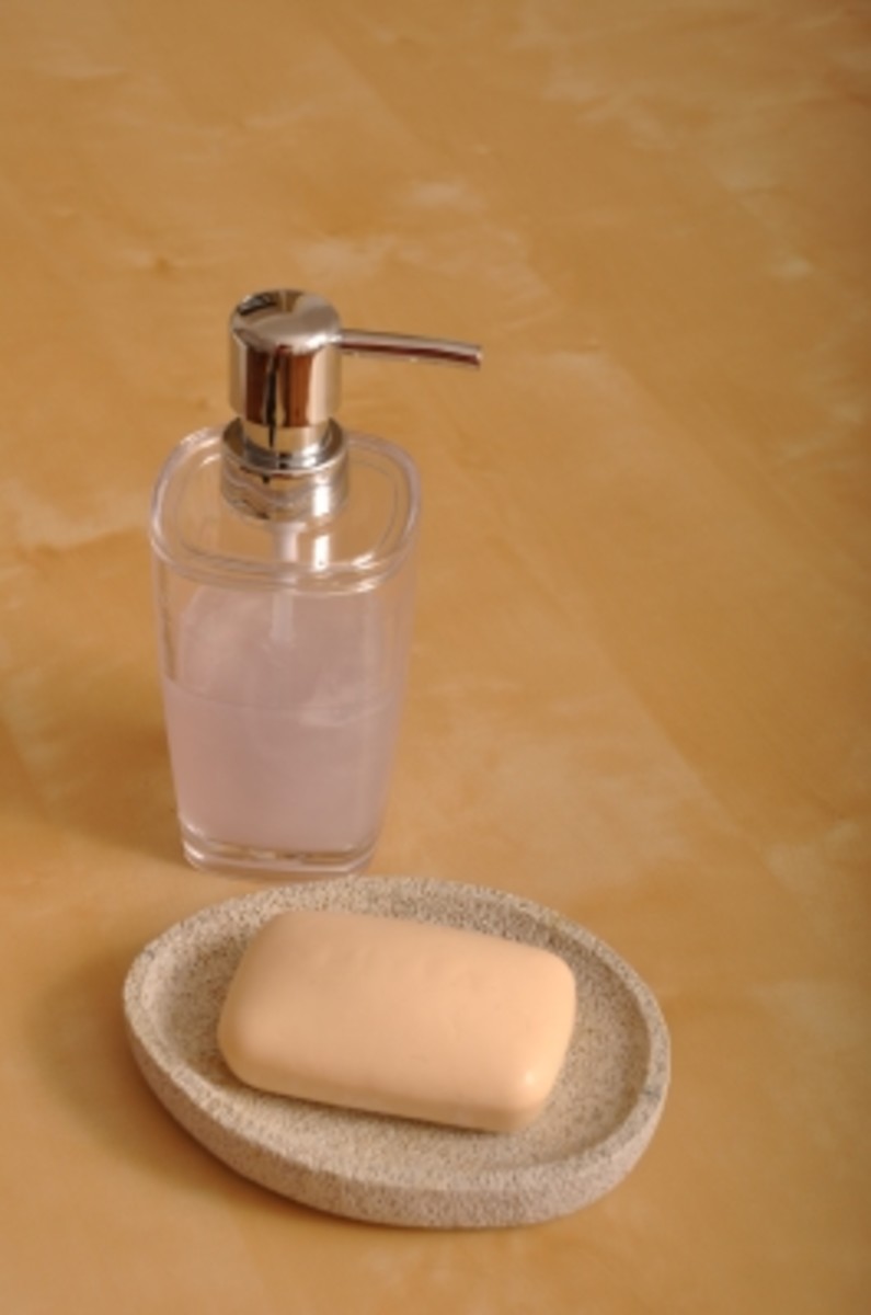 pure Castile soap is available in liquid soap and bar soap.