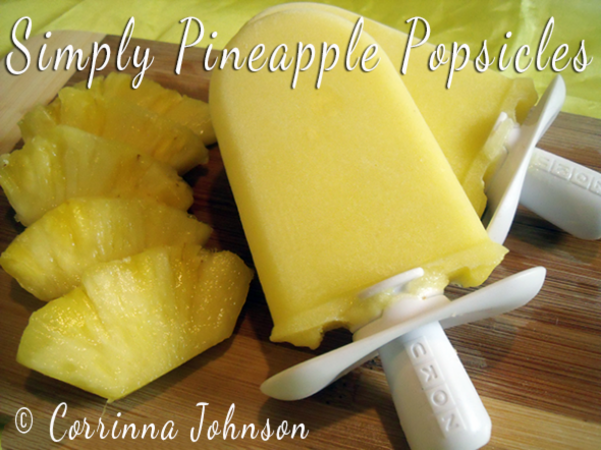 Simply Pineapple Popsicle Recipe