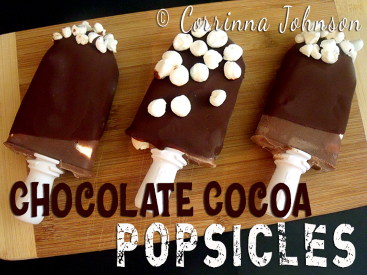 Chocolate Cocoa & Marshmallow Popsicles Recipe