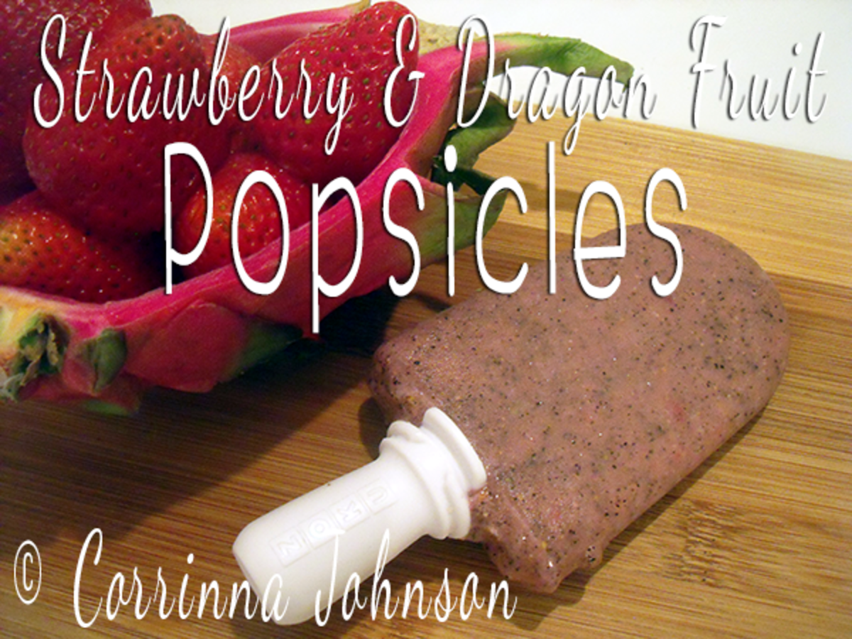 Woman in Real Life: Strawberry Peach Green Tea Ice Pops (With the Zoku  Quick Pop Maker)