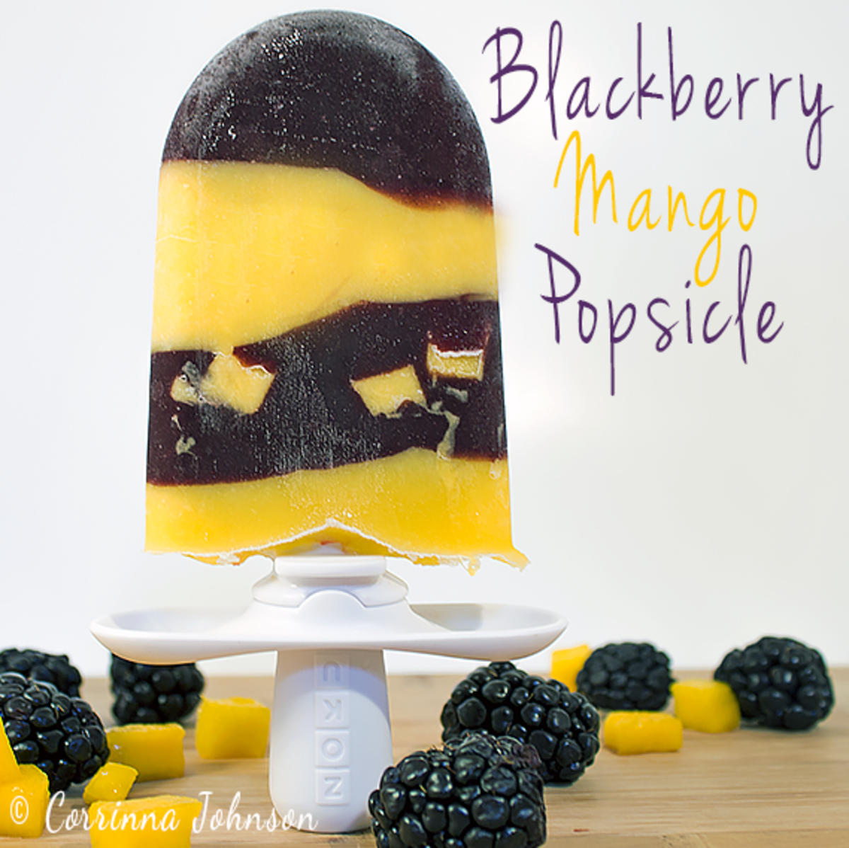 Blackberry Mango Popsicle Recipe