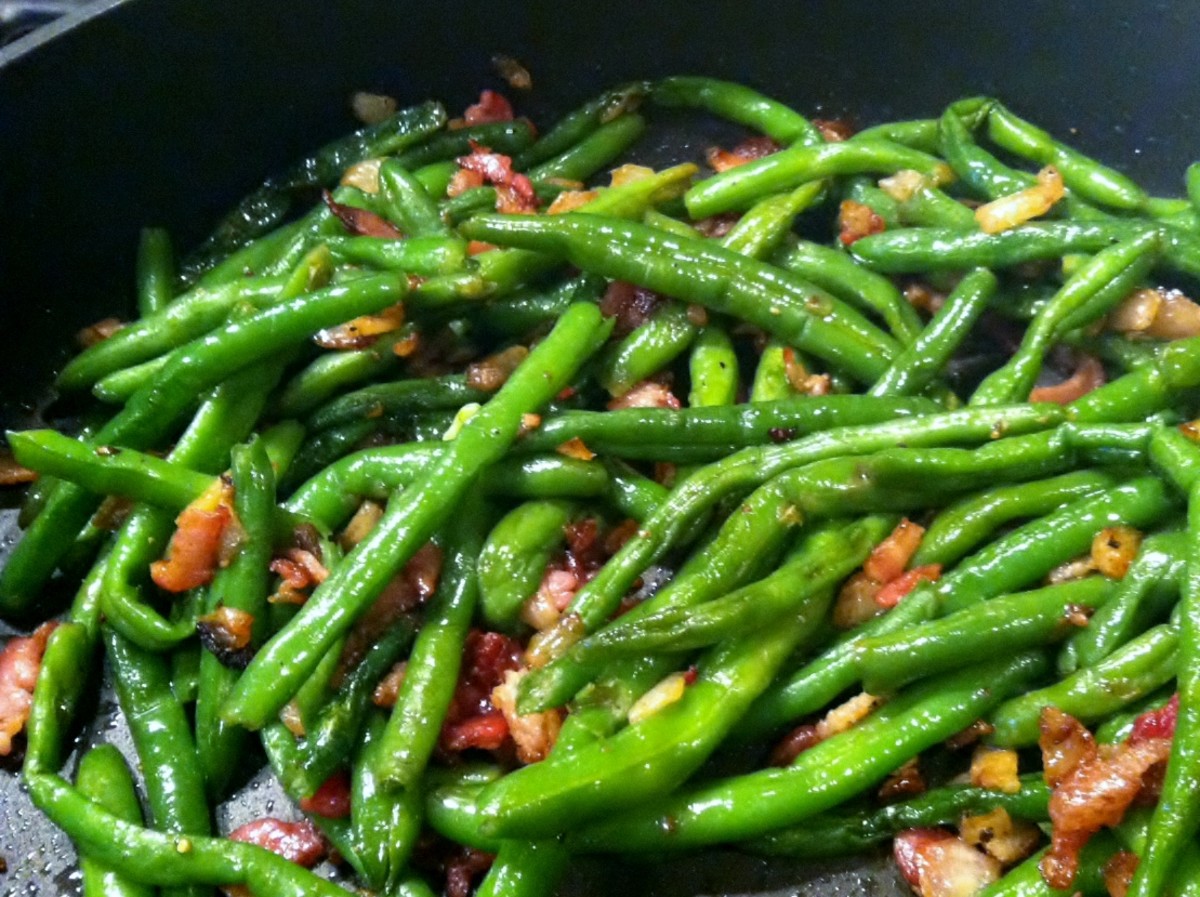 How To Cook Fresh Green Beans With Bacon