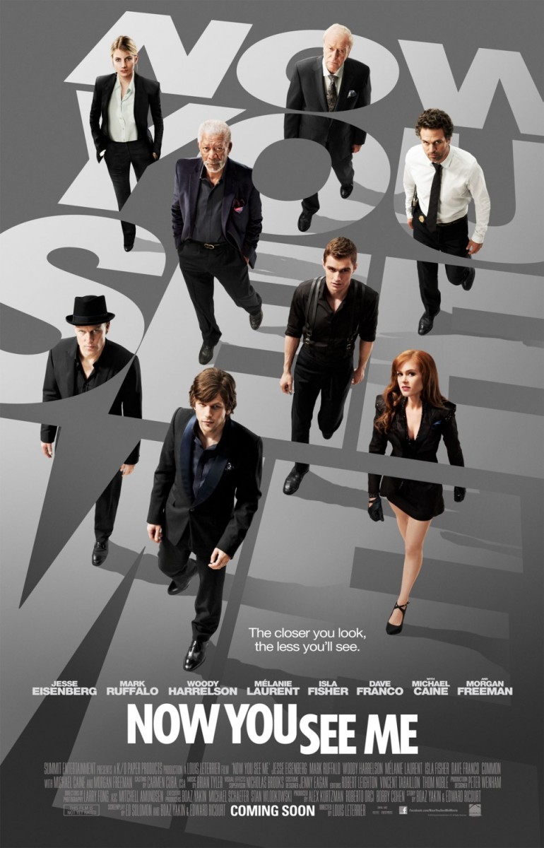 Now You See Me: a fun presentation can carry a movie through, but not hide, some significant plot weaknesses