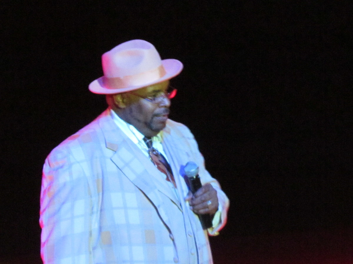 Rock also performed one of his epic senarios of comedy during the show.