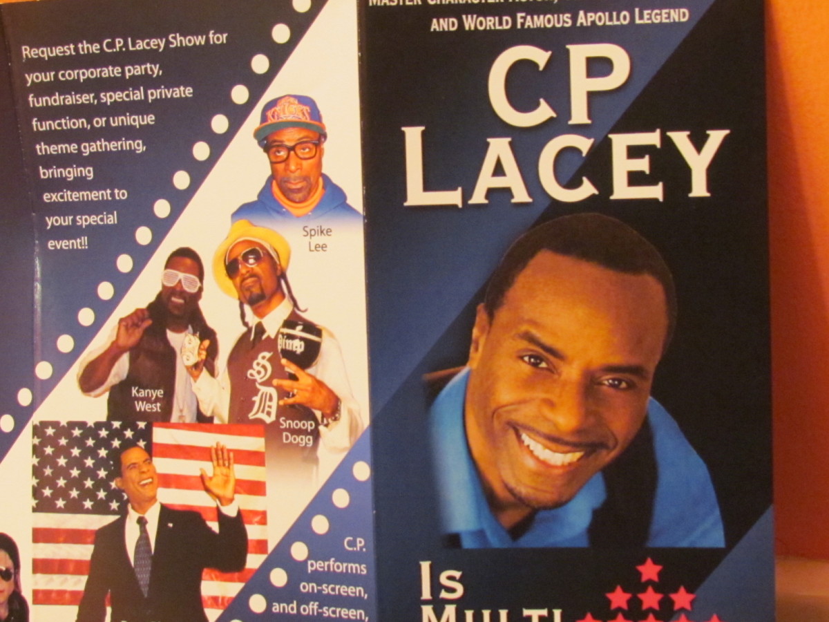 Master character actor, celebrity tribute artist and world famous Apollo Legend CP Lacey, performed his Michael Jackson character which is always histerical.  