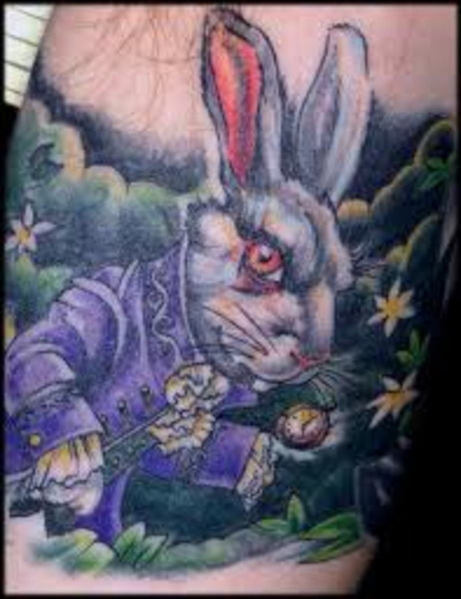 Magic Rabbit Tattoo
