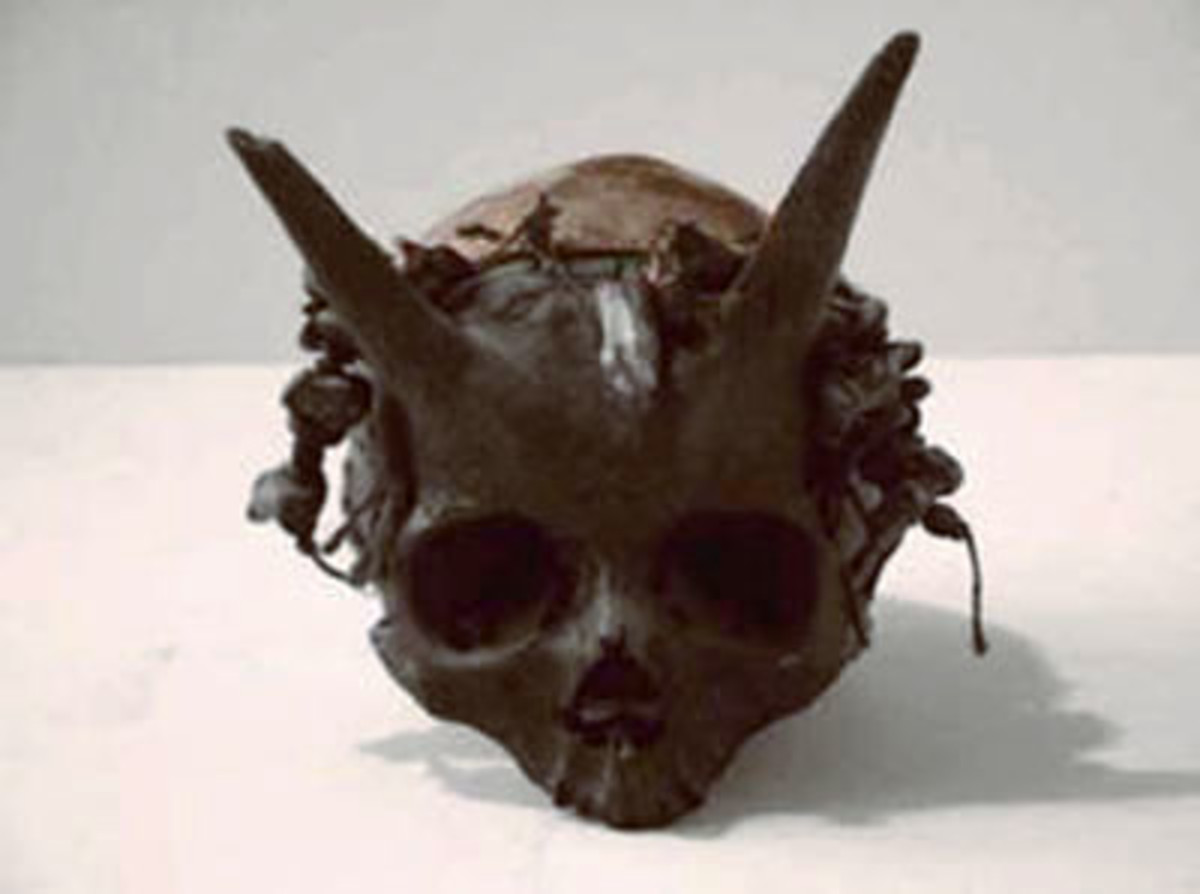 http://www.cultcase.com/2008/08/five-mysterious-skulls-dare-they-be.html Fake skull similar to the Pennsylvania find. 