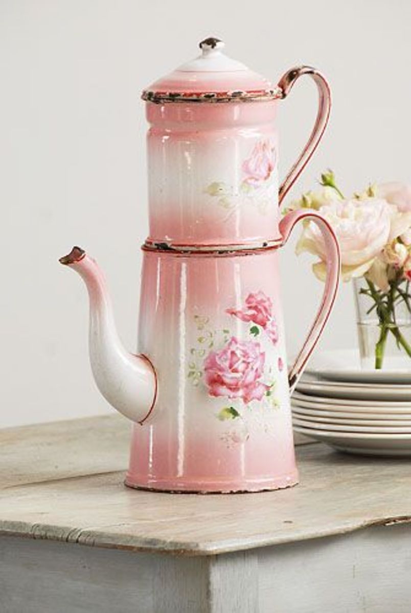 French coffee pot