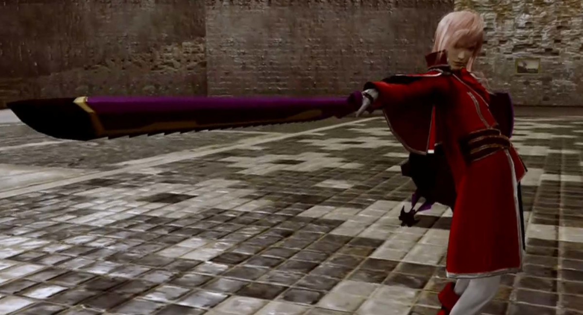 Lightning can get the red mage garb when she returns to the Ark at 0600. There are items in the perimeter of the ark which can be picked up every time the game progresses.