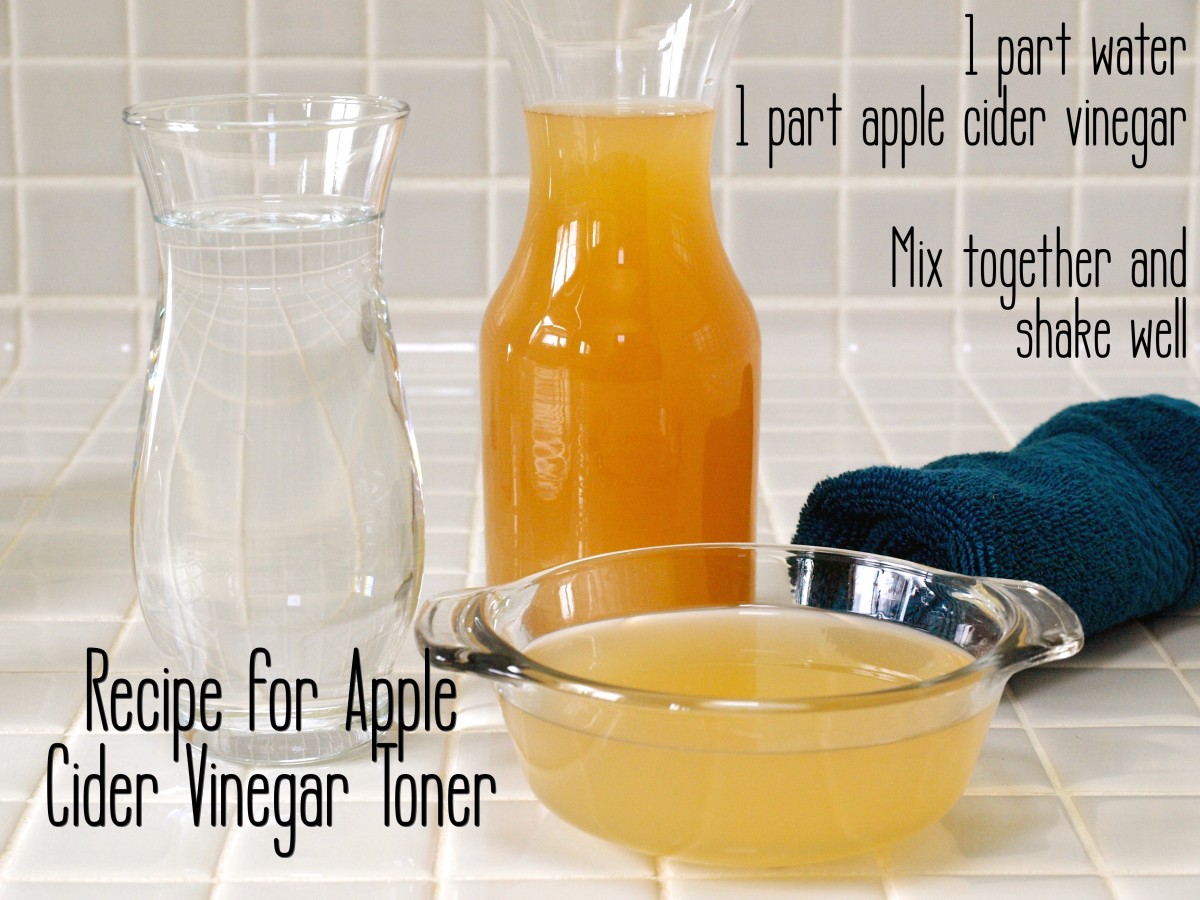 It's easy to make ACV toner at home. 