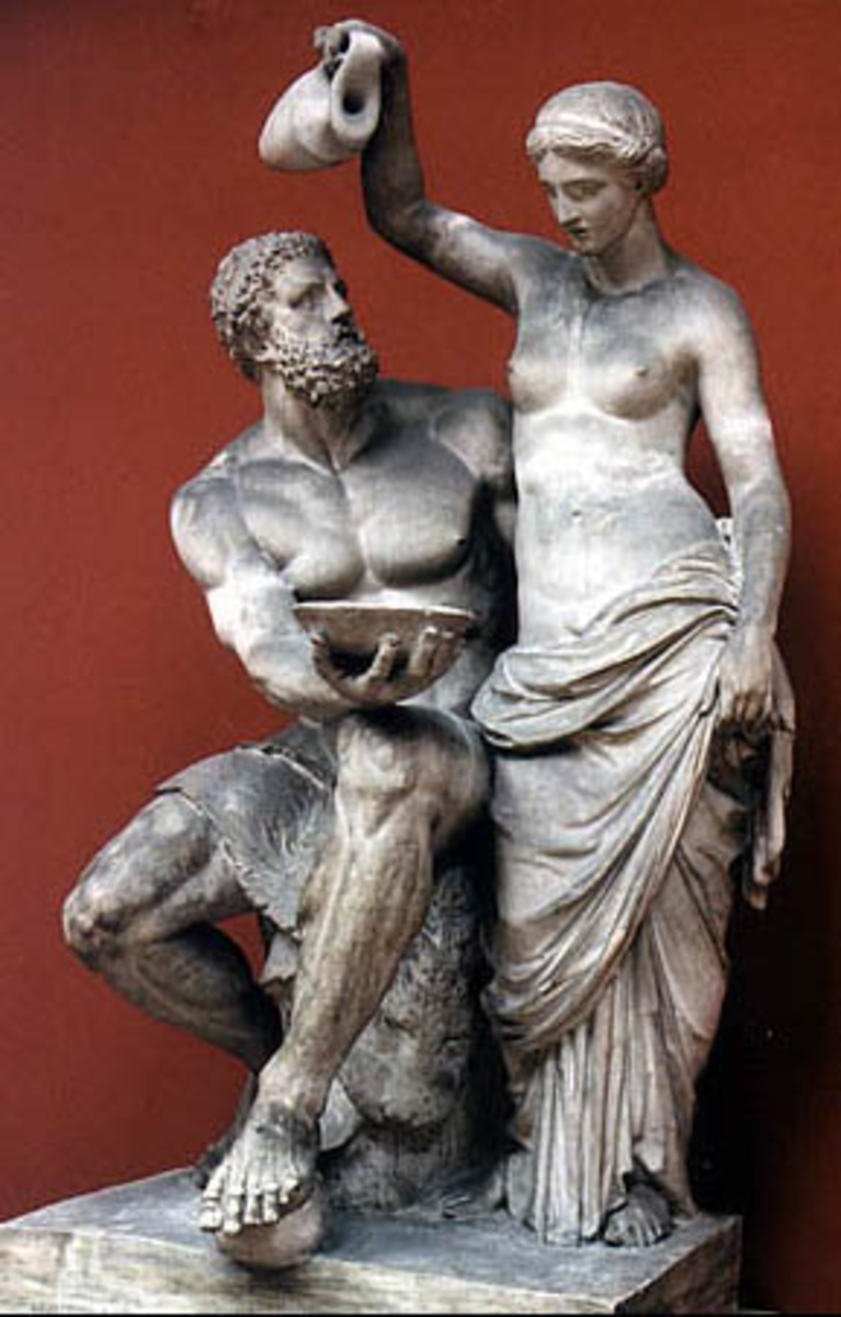 Hebe and Heracles
