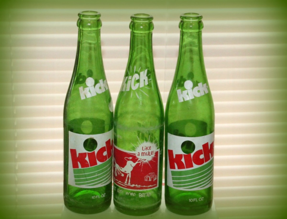 The brand Kick "like a Mule" lasted up to the 1970s, and soon only went by only “Kick” for the buzz you got from the infusion of the sugar and caffeine. 