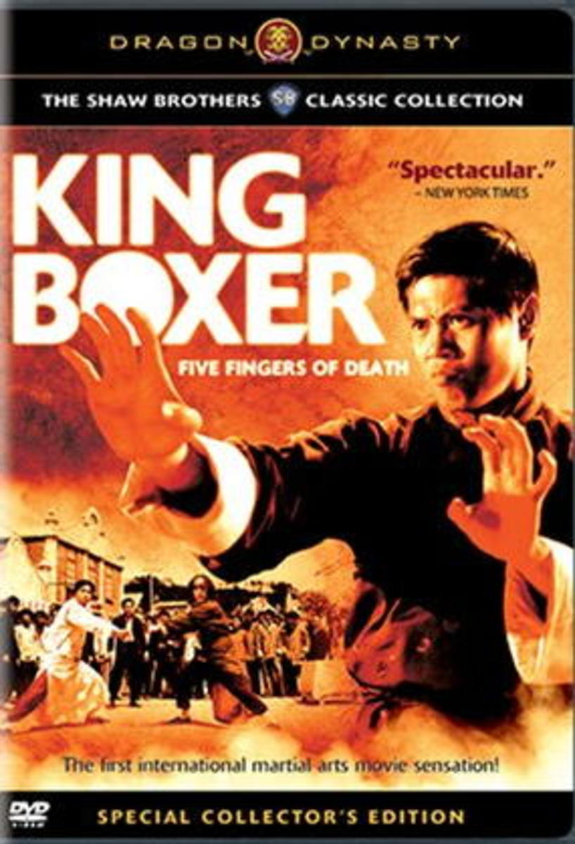 Dragon Dynasty's release of King Boxer aka Five Fingers of Death. This was a movie that had been available as an unauthorized remastered widescreen film print for nearly two decades before Dragon Dynasty's release, which was why it did not sell as we