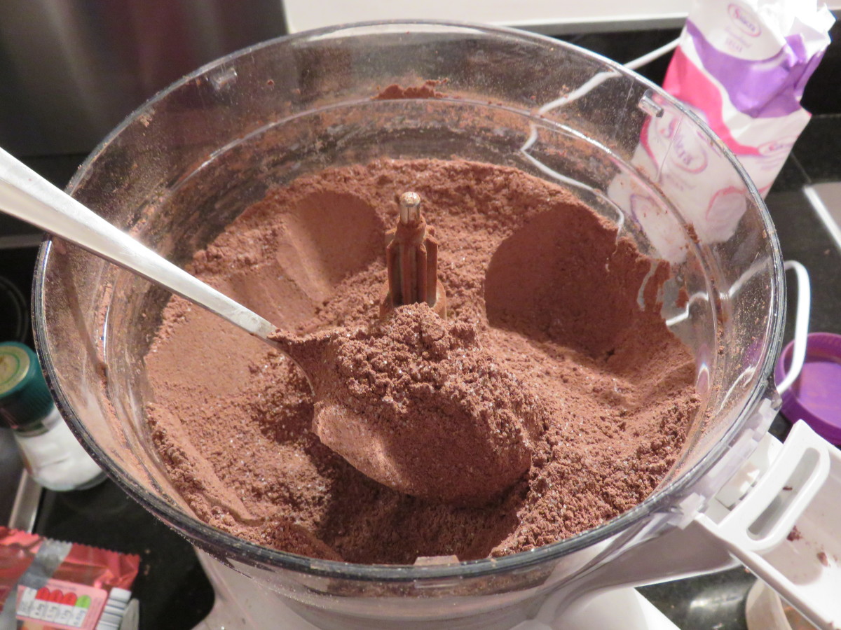 DIY homemade hot chocolate powder - the finished product.