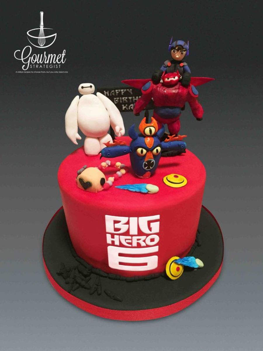 Big Hero 6 Birthday Cake