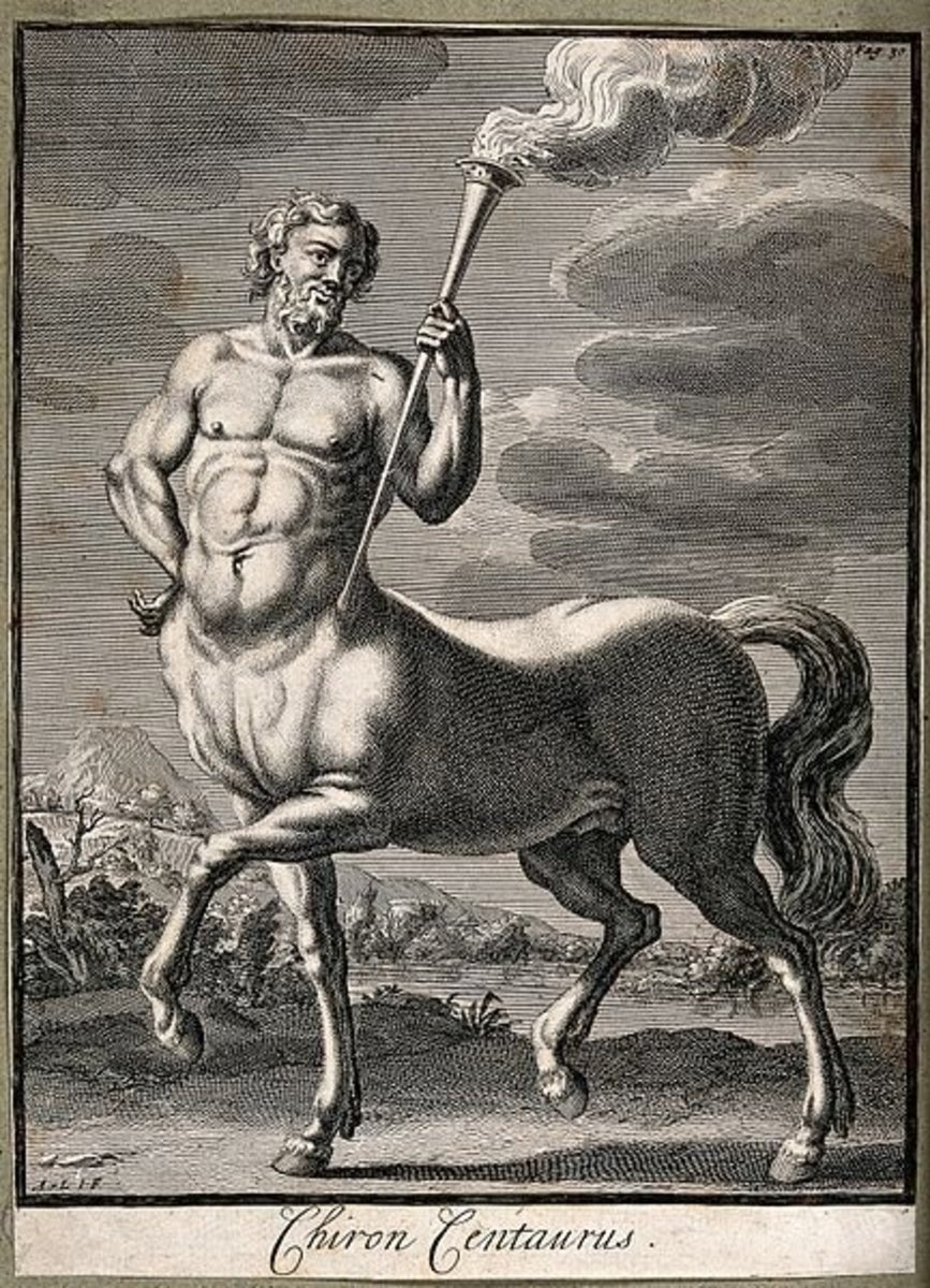 The Centaur Chiron in Greek Mythology